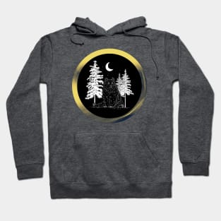 moonlit bear Hoodie